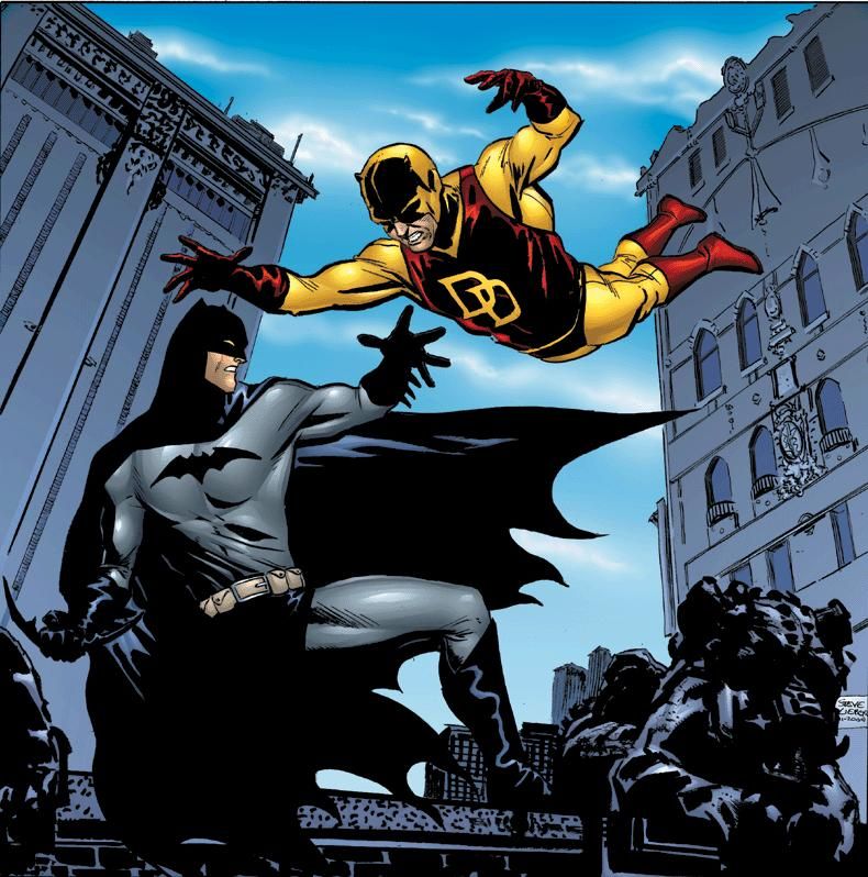 batman year one vs daredevil yellow